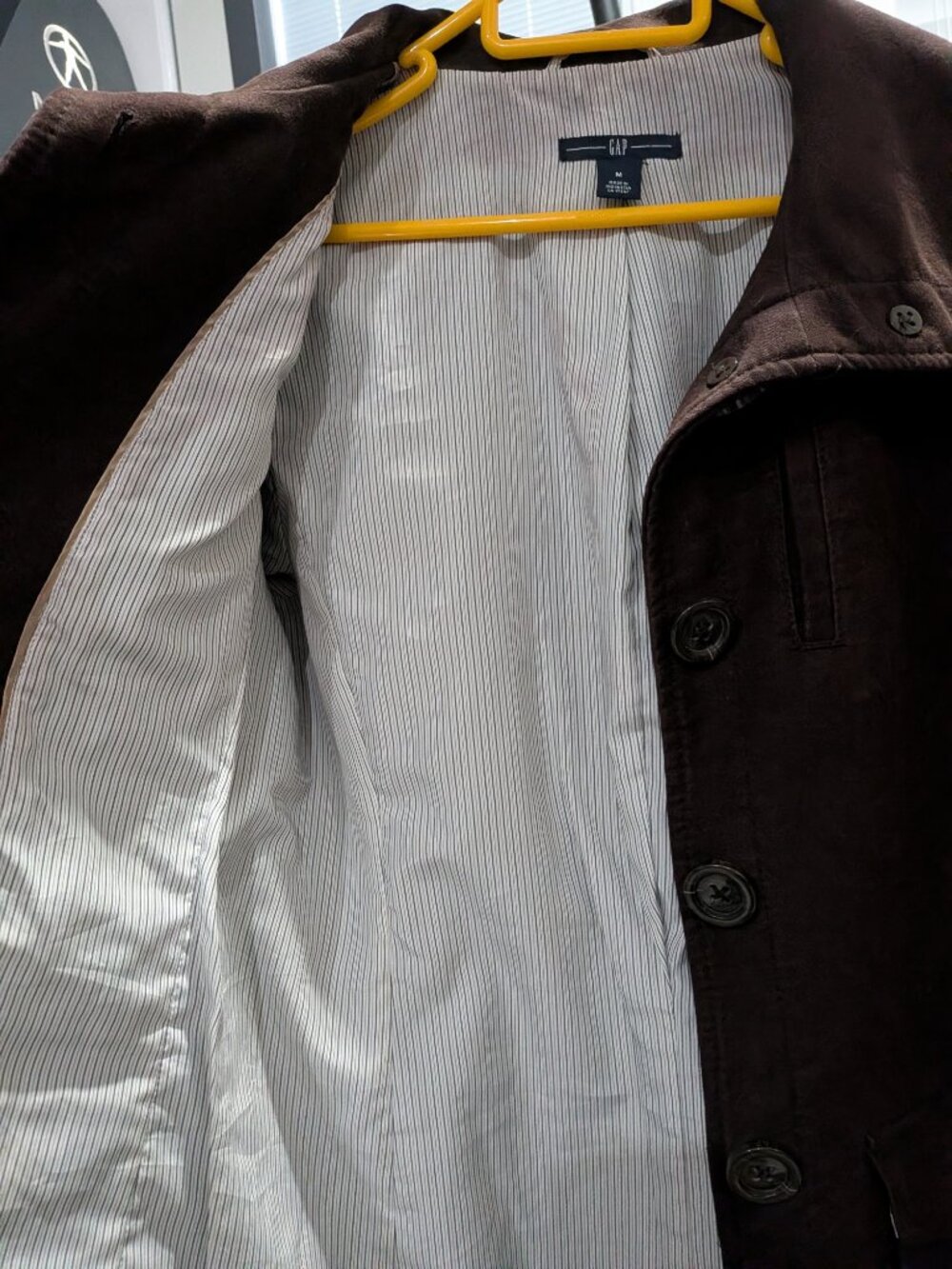 GAP Cotton Funnel-Neck Utility Jacket - Picture 3 of 4